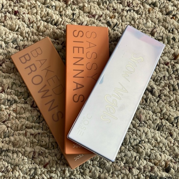 DOSE OF COLOURS Colors palette bundle siennas baked brown & snow angel GUC - Picture 1 of 6